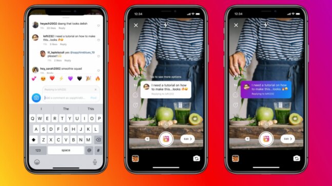 Instagram will now allow users to reply on comments with reels, here is how