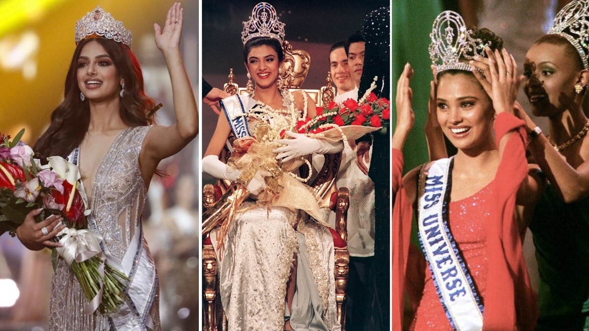 Harnaaz Sandhu Sushmita Sen And Lara Dutta Final Answers That Helped Them Win Miss Universe Crown Lifestyle News Harnaaz Sandhu Sushmita Sen And Lara Dutta Final Answers That Helped Them Win Miss Universe Crown Lifestyle News