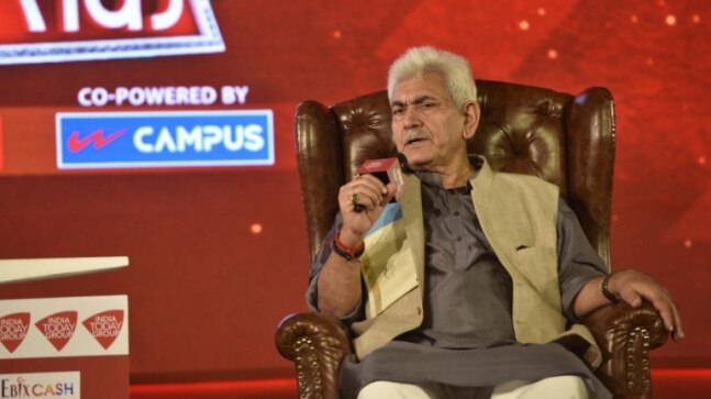 ‘Come, visit Kashmir’: LG Manoj Sinha plays down fear after killing of migrants in J&K