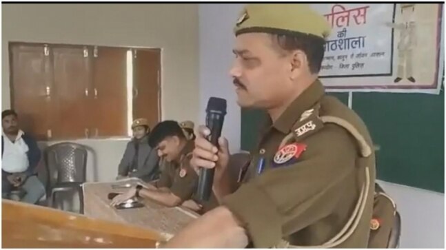 If police takes money, it gets the job done: UP cop tells students | Viral video