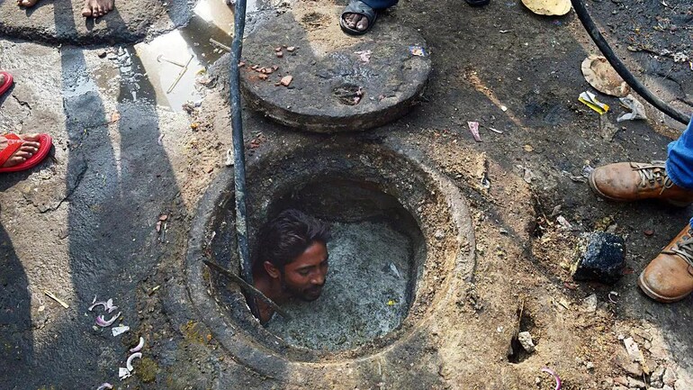 Over 42,500 belong to SC out of 43,797 identified manual scavengers: Centre Over 42,500 belong to SC out of 43,797 identified manual scavengers: Centre