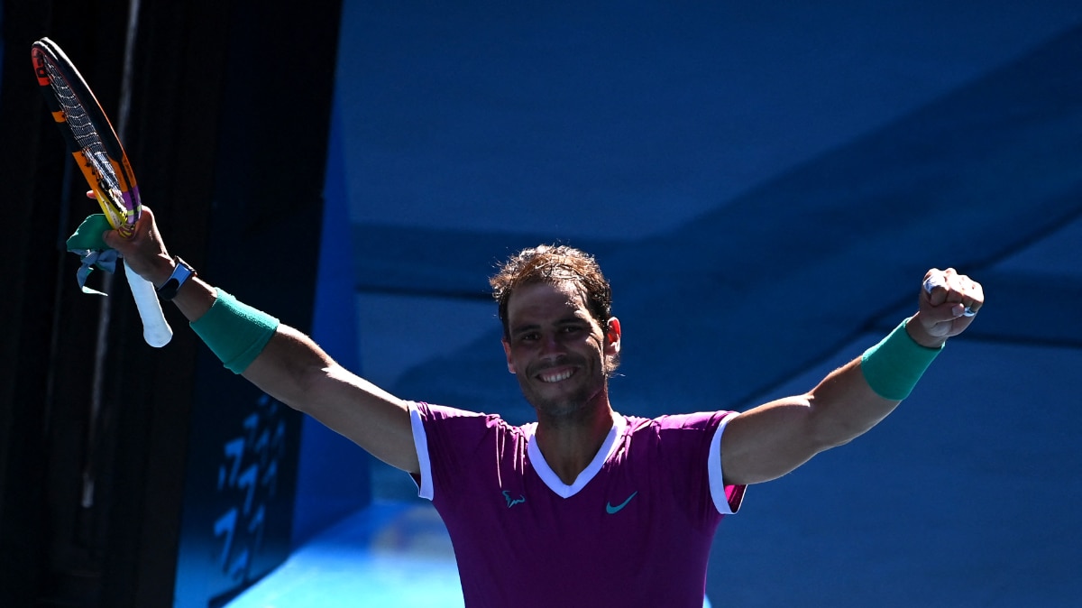 Rafael Nadal books Australian Open quarter-final place with victory over Adrian Mannarino (Reuters Photo)