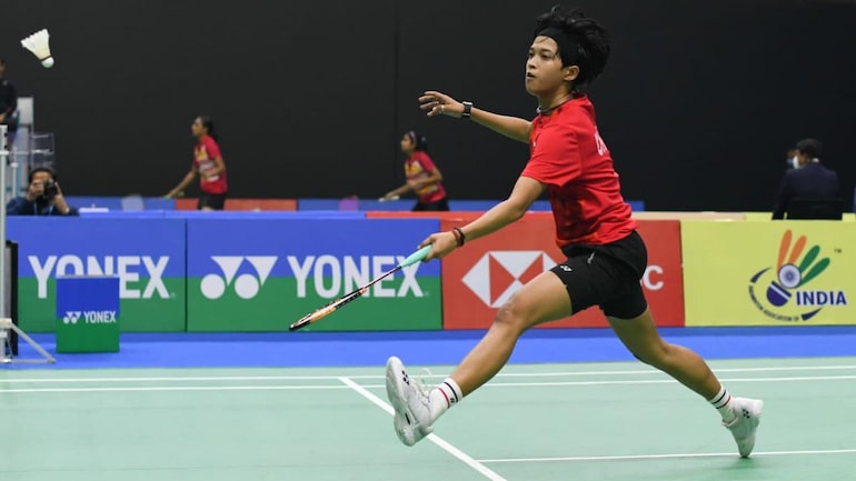 India Open: Ashmita Chaliha upsets 5th seed Evgeniya Kosetskaya in round one to move forward (@BAI Photo)