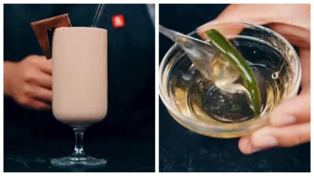 Man make lassi with chocolate and Thai green chilli in viral video. Would you try it?