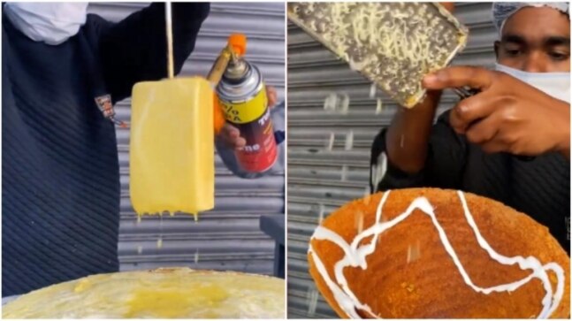 Delhi man makes dosa with a brick of butter, mayonnaise and tomato juice. Conspiracy to kill, says Internet - Vimarsana News