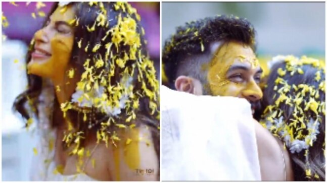 Mouni Roy is a happy bride-to-be ahead of wedding with Suraj Nambiar. Her haldi video is proof
