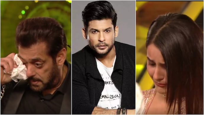 Salman Khan, Shehnaaz Gill break down remembering Sidharth Shukla on Bigg Boss 15. Watch