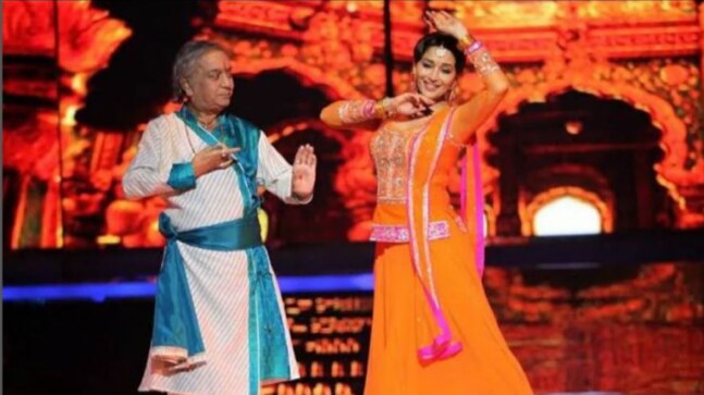 Madhuri Dixit pays tribute to guru Pandit Birju Maharaj, says he was a legend with child-like innocence