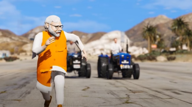 As PM’s security breach sparks row, old animated videos of farmers chasing Modi go viral