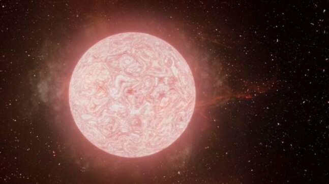 Like a ticking time bomb, astronomers watch a star 10 times bigger than Sun explode - Vimarsana News