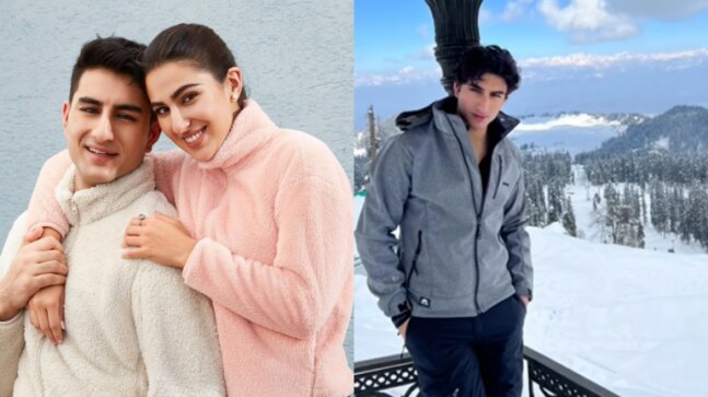 Ibrahim Ali Khan looks uber-cool in new pic. Sara says 'hello brother'