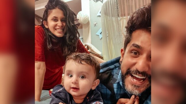 Kishwer Merchantt, Suyyash Rai's son Nirvair celebrates 1st Lohri after Covid recovery