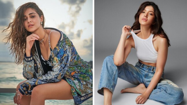 Ananya Panday promotes Gehraiyaan in uber-hot monokini. BFF Shanaya Kapoor is lovestruck