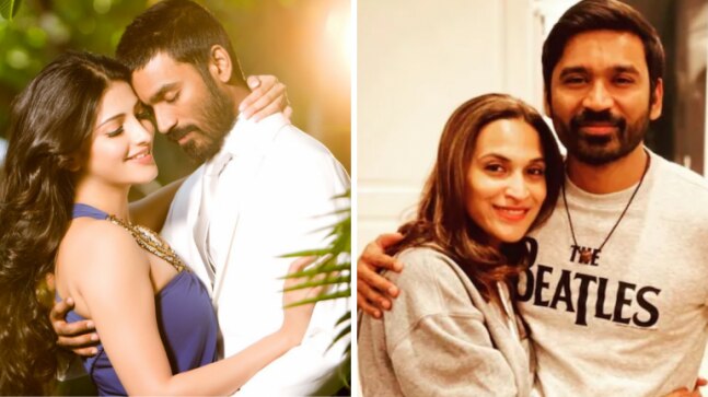 Dhanush-Shruti Haasan's alleged affair to other linkup rumours during marriage with Aishwaryaa