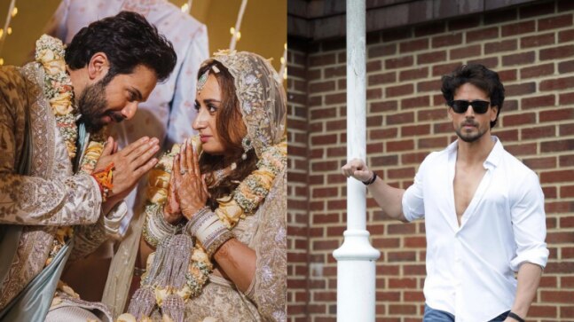 Varun Dhawan, Natasha Dalal celebrate 1st wedding anniversary. Tiger Shroff congratulates couple