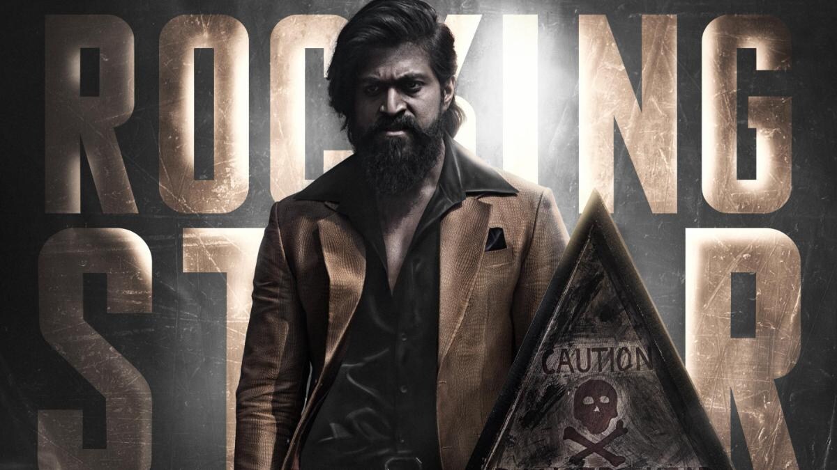 Yash looks deadly in birthday special poster of KGF Chapter 2 ...