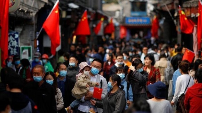 China's population grew by less than half-a-million in 2021; birth rate falls for 5th consecutive year