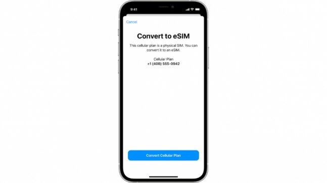 iPhone 14 may come in optional eSIM-only model without a SIM card tray - Vimarsana News