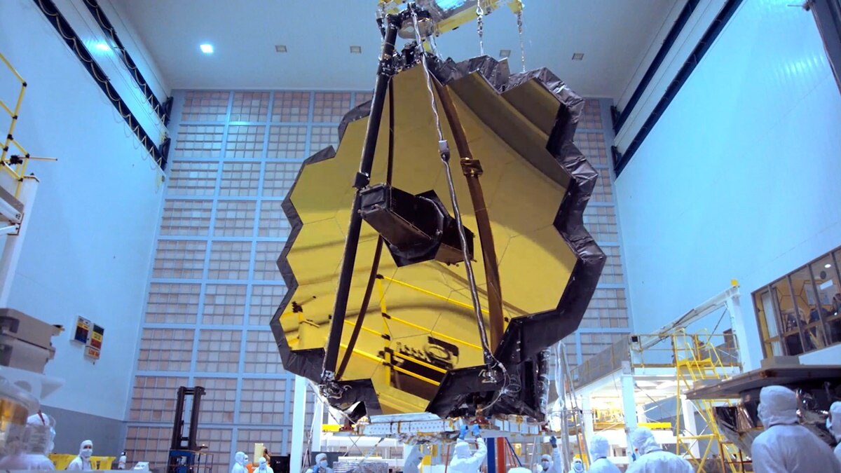 Iconic golden mirrors on James Webb Telescope fully deployed, all set to see birth of our universe