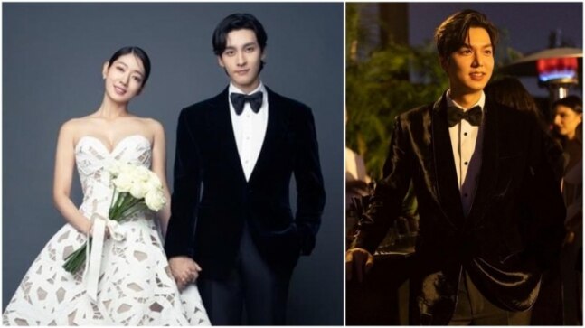 Park Shin-hye ties the knot with Choi Tae-joon. Lee Min-ho congratulates Heirs co-star in a funny way