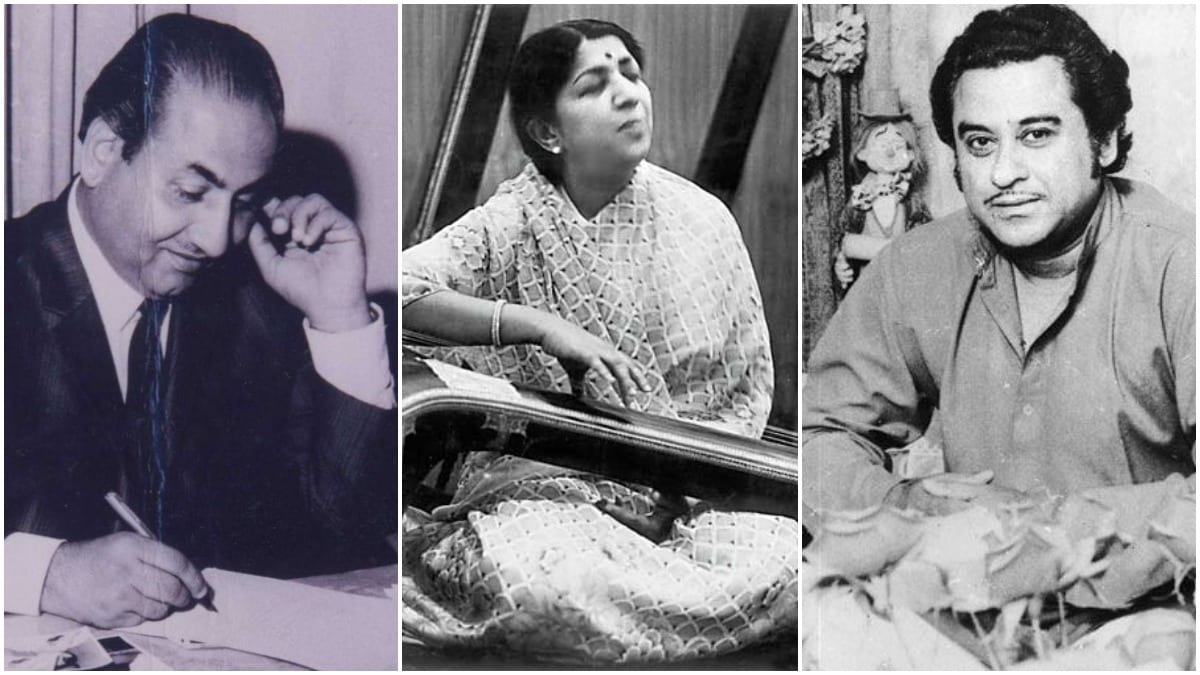 Mohammed Rafi Lata Dard Bhare Gane Lata Mangeshkar Ke Ke Dard