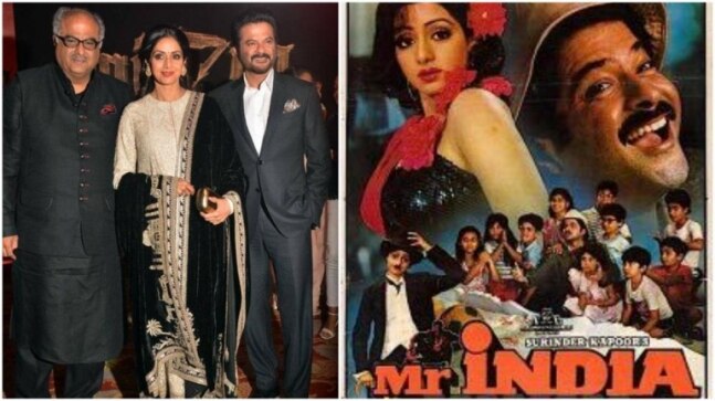 Boney drops unseen pics with Sridevi, Anil Kapoor as he recalls Mr India days. See here - Vimarsana News