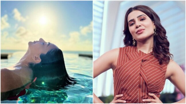 Kiara Advani soaks up the sun in sexy pool pic. Samantha says wow