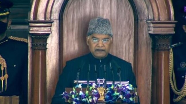 Govt focused on aid to farmers, Make-In-India defence projects: President Kovind in Parliament | Top points