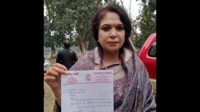 After brother arrested in UPTET paper leak case, Bihar BJP MLA Rashmi Varma resigns over ‘personal reasons’