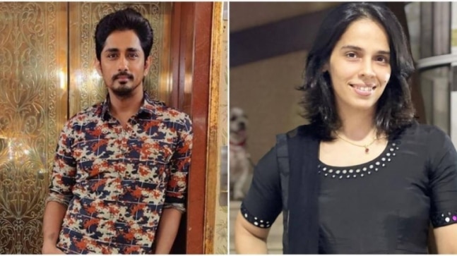 Chennai police summons actor Siddharth over tweet on Saina Nehwal