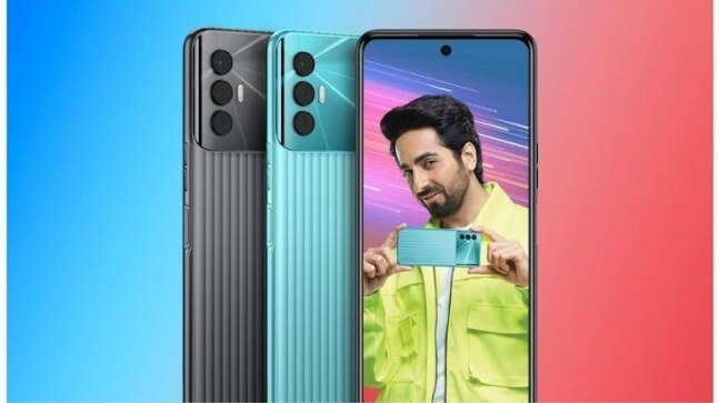 Tecno working on a phone with a retractable telescopic lens