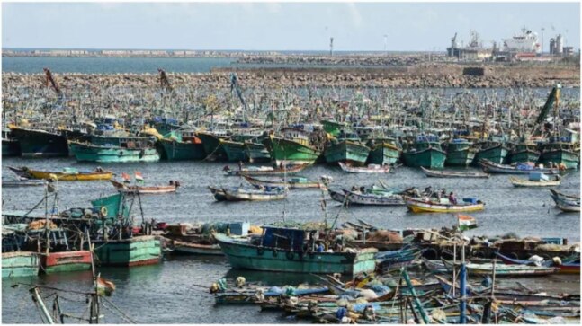 Visakhapatnam fishermen clash over ring nets, set boat on fire