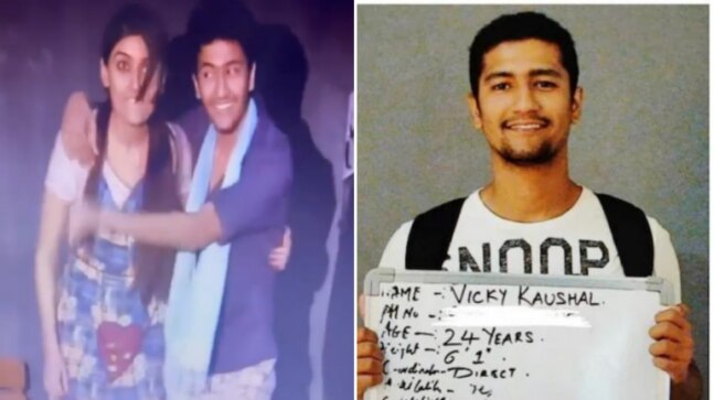 Vicky Kaushal shares unseen video from early acting days with Shireen Mirza. Watch