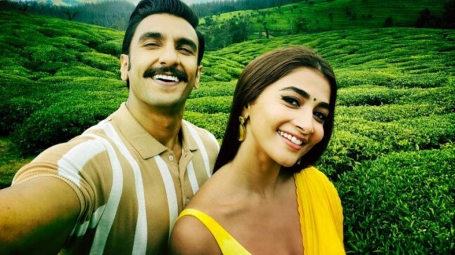 Ranveer Singh recalls ‘cackling like geese’ with Pooja Hegde on Cirkus sets. See pic