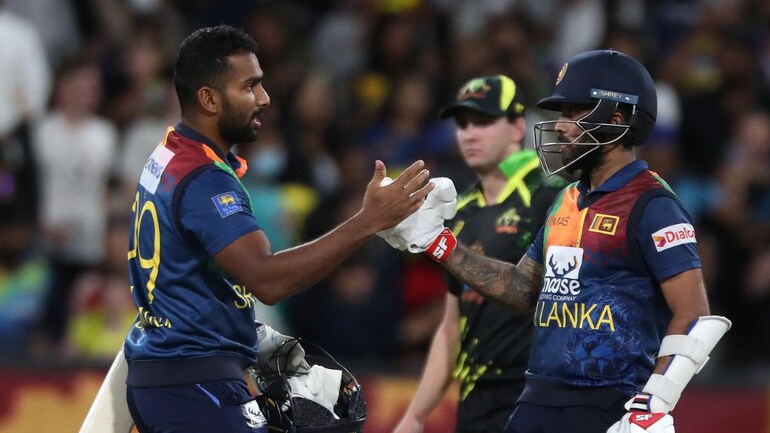 5th T20I: Kusal Mendis, Dasun Shanaka help Sri Lanka beat Australia by 5 wickets to avoid 5-0 series loss AUS vs SL: Sri Lanka seal tense chase to beat Australia in 5th T20I (AP Photo)