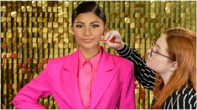 Zendaya's new wax statue unveiled at Madame Tussauds London. Fans think it looks like Kylie Jenner