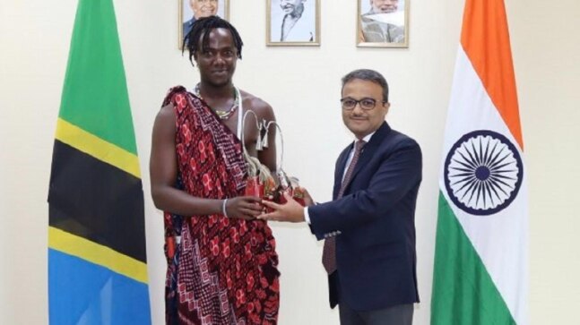 Internet sensation Kili Paul honoured by High Commission of India in Tanzania. Pics here