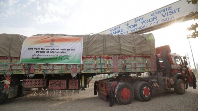India sends first shipment of wheat to Afghanistan via Pakistan