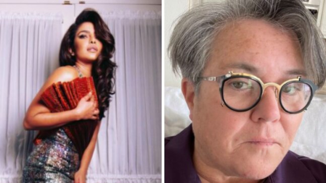 Comedienne Rosie O'Donnell mistakes Priyanka for author Deepak Chopra's daughter. Issues apology