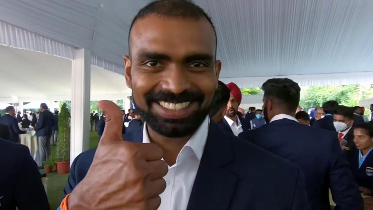 “This award is a recognition for Indian hockey,” says P.R. Sreejesh