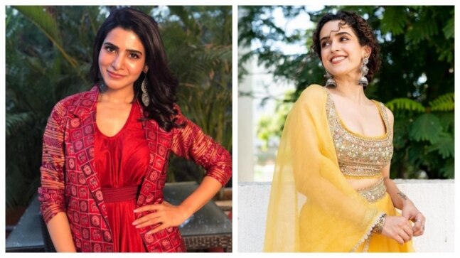 Samantha grooves to Vijay's Arabic Kuthu in a crop top and torn jeans. Sanya Malhotra reacts