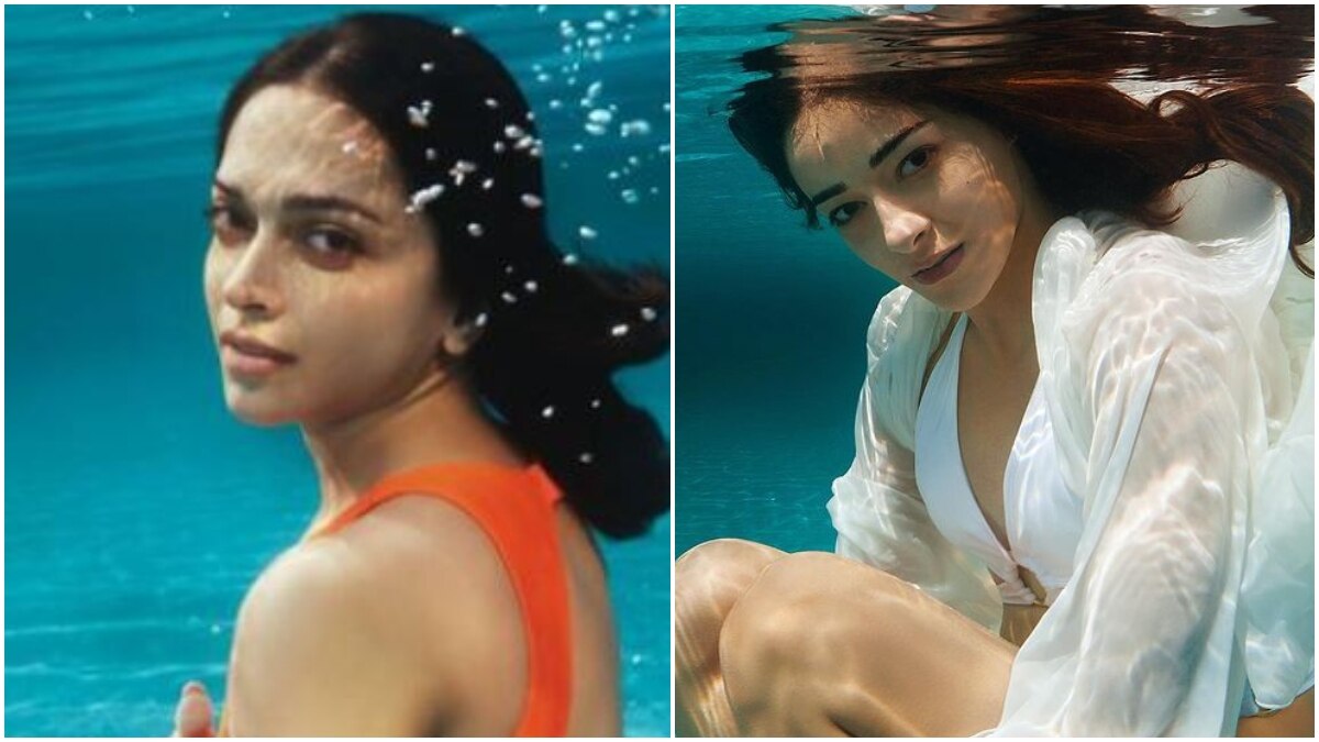 Gehraiyaan stars Deepika Padukone and Ananya Panday are jalparis in new pics