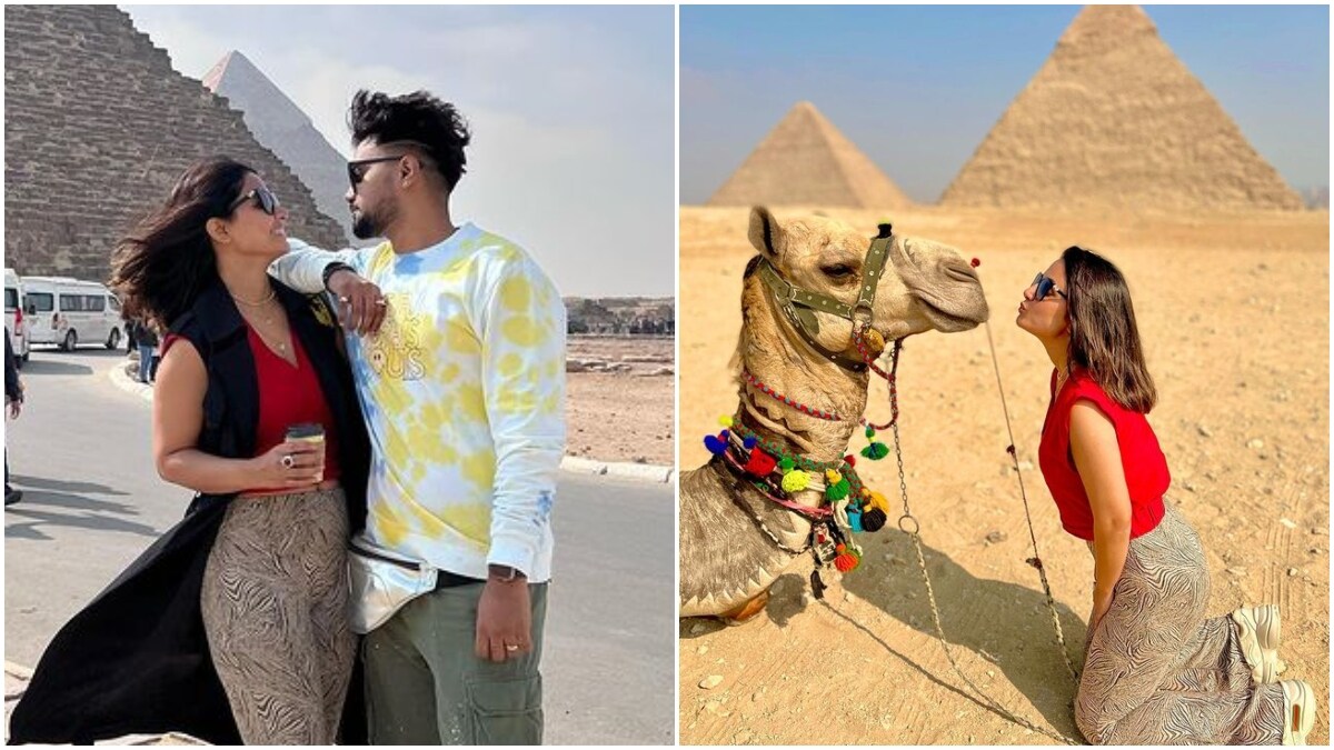 Hina Khan celebrates beau Rocky's birthday in Egypt. Don't miss her pics with 'perfect companion' - Television News