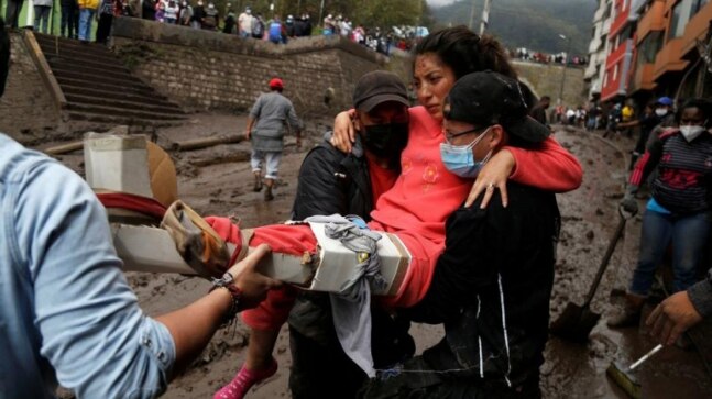Death toll from Ecuador landslide rises to 22, dozens injured - Vimarsana News