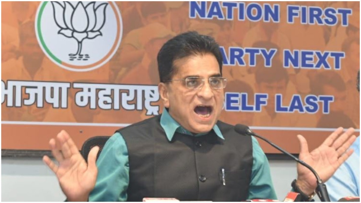 BJP leader Kirit Somaiya. (Photo: PTI)