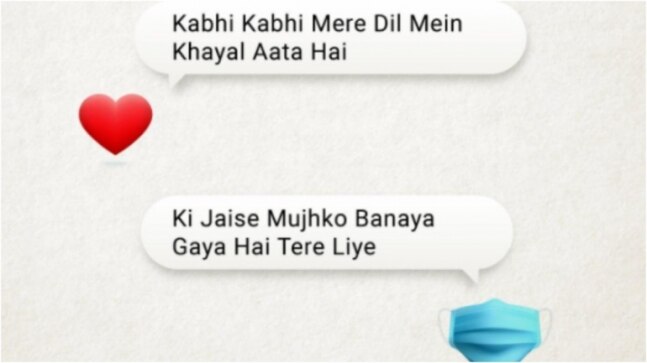 Mumbai Police twists lyrics of Hindi songs to spread awareness about masks in witty Valentine’s Day post