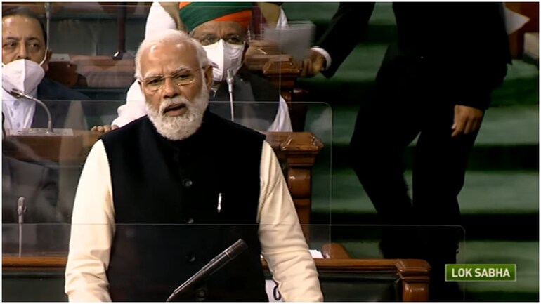 Five times PM Modi schooled Congress in his Parliament speech - India News