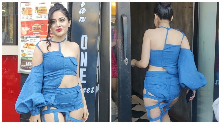 Another day, Urfi Javed in yet another bizarre outfit. Netizens troll her - Lifestyle News