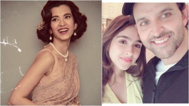 Saba Azad looks like a timeless beauty in new pic. Hrithik Roshan's cousin Pashmina says uff