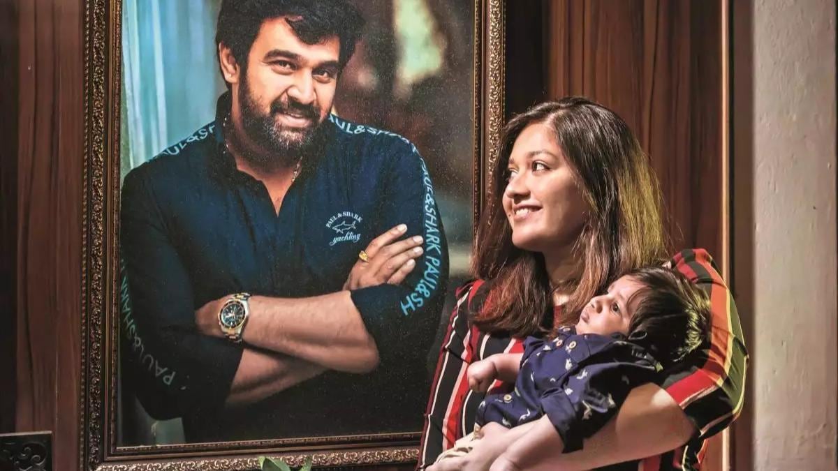 Meghana Raj says her son came to mind when husband Chiranjeevi ...